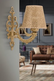 Opviq Lily Hazeran - Natural, Gold